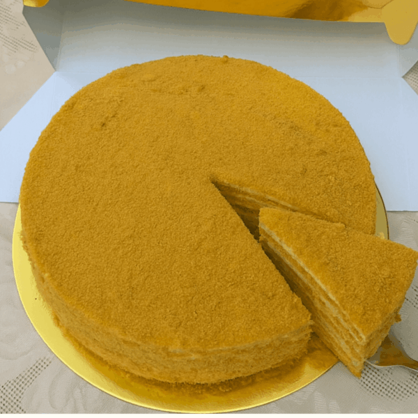 6 inch Medovik Honey Cake — serves upto 8