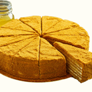 10 inch Medovik Honey Cake — serves upto 16
